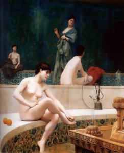 The Harem Bathing