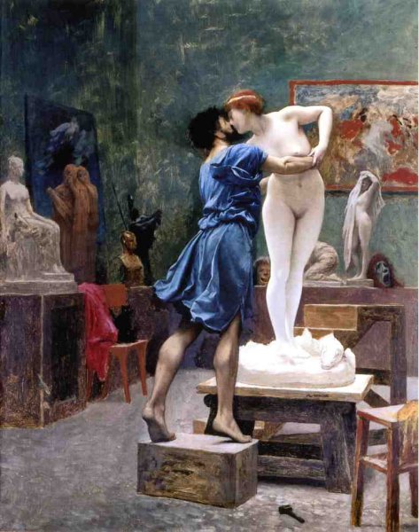 Pygmalion and Galatea (study)