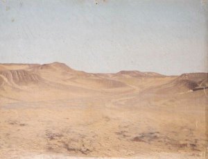 Les Montagnes Au Bord D'Un Wadi