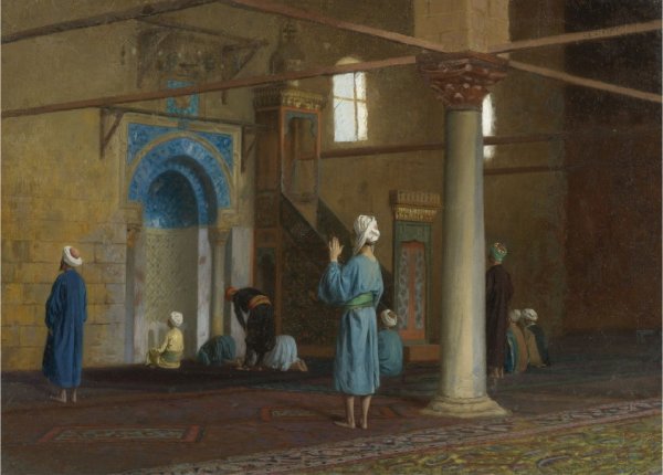 Prayer in the Mosque 2